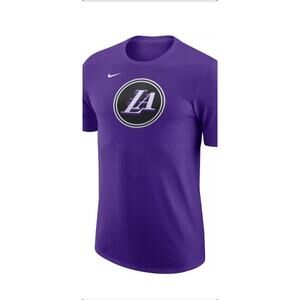 Nwt Los Angeles Lakers City Edition Dri-Fit Shirt Large
